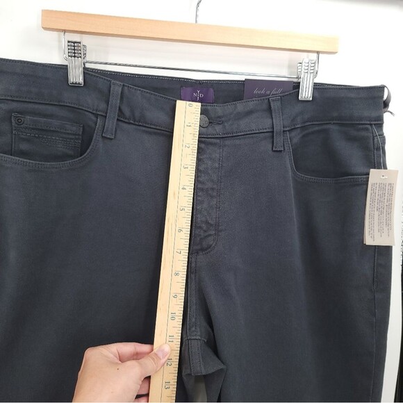 NYDJ Original Slimming Fit Jean Leggings Jeggings Slimming Shaping Gray Career - Picture 10 of 14